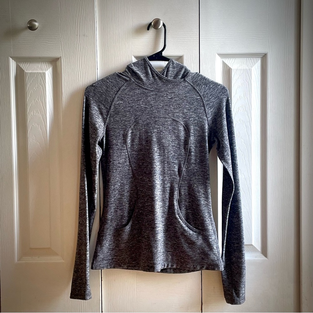 Lululemon: Gray Women's Hoodie Top